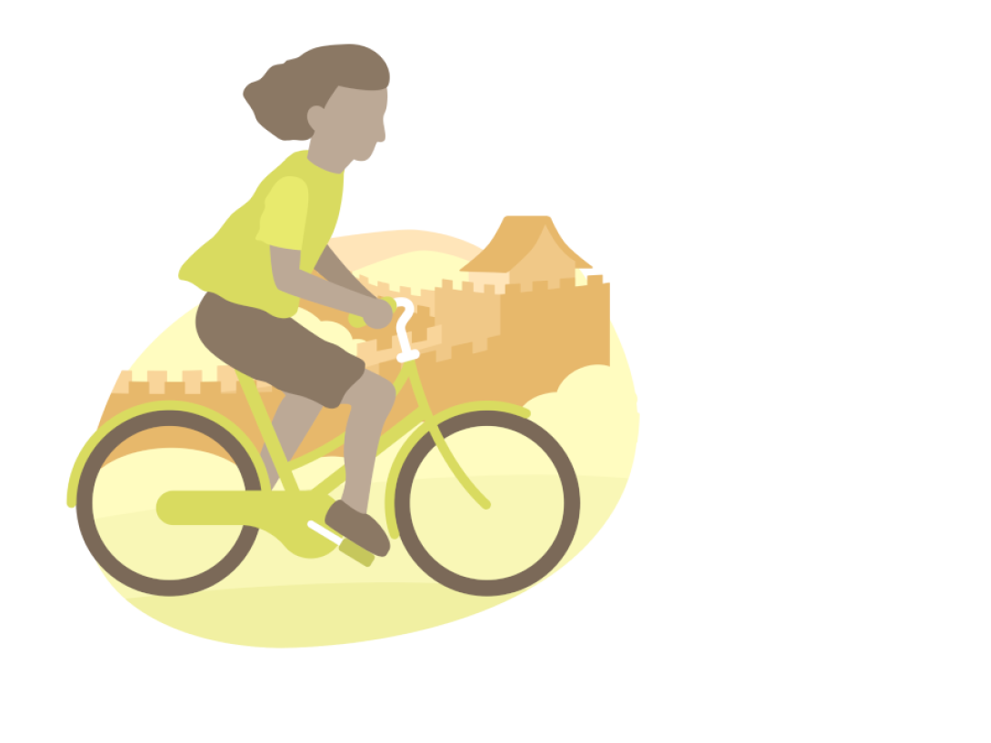 Cycle the Wall Logo