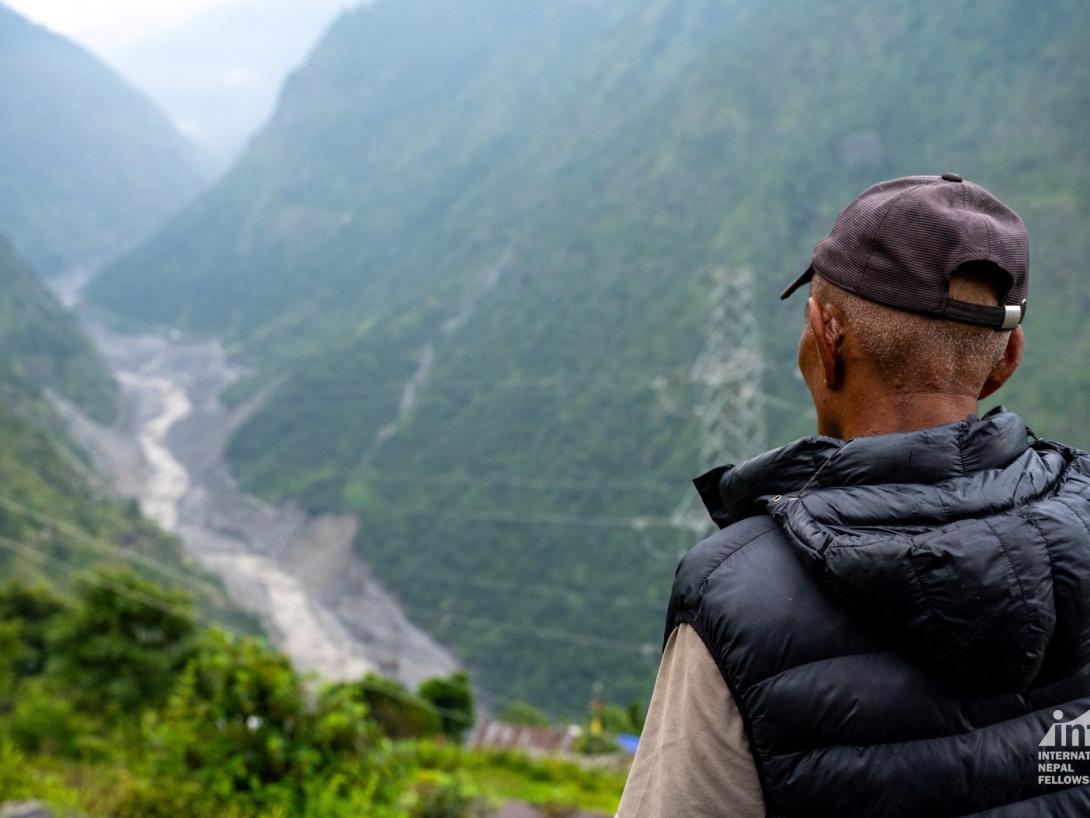 Blick ins Tal des Bhote Khola